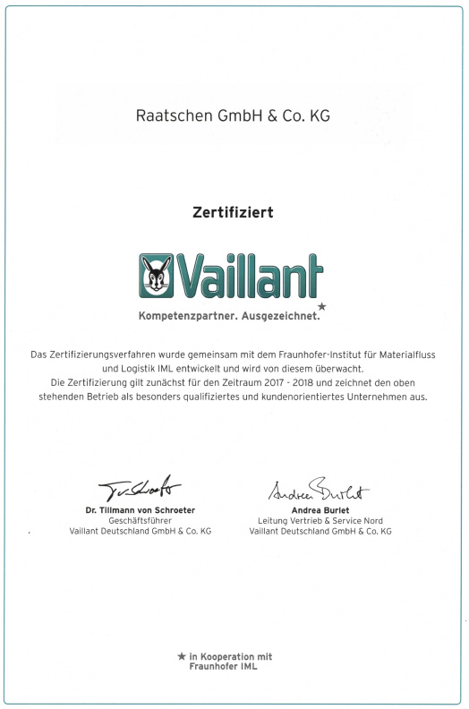 Partner Vaillant Heizungen